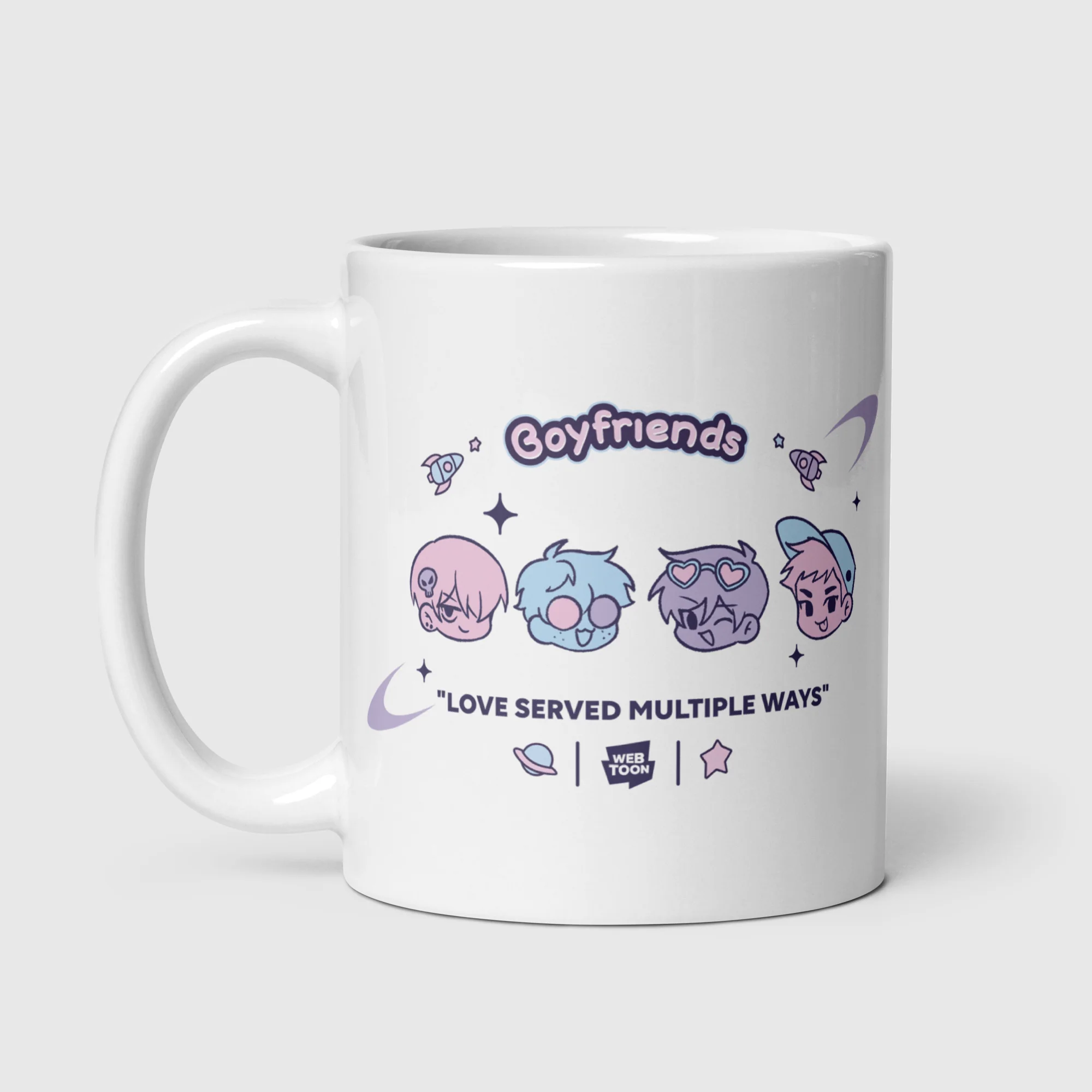 BOYFRIENDS. - GLOSSY MUG