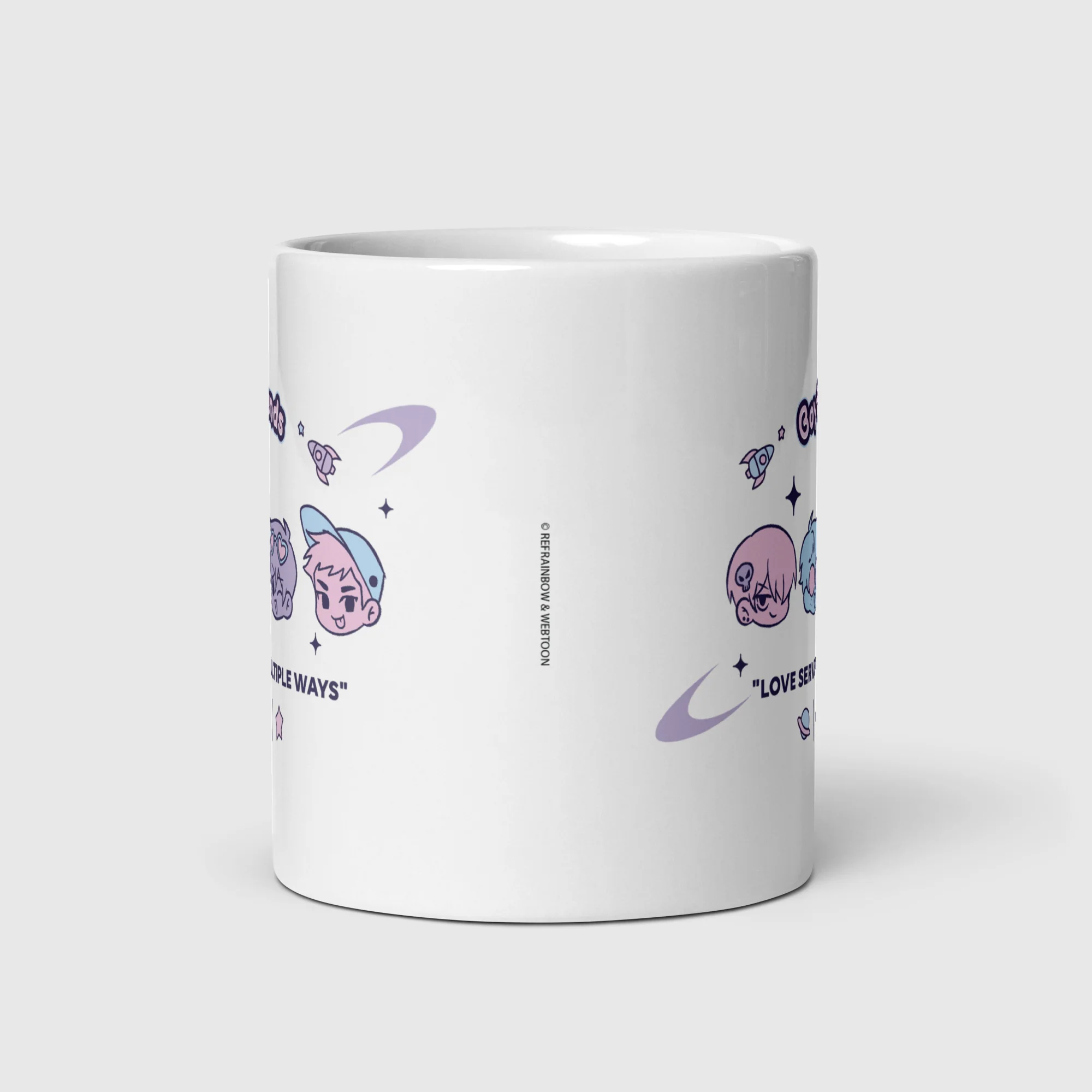 BOYFRIENDS. - GLOSSY MUG 3 BOYFRIENDS. - GLOSSY MUG