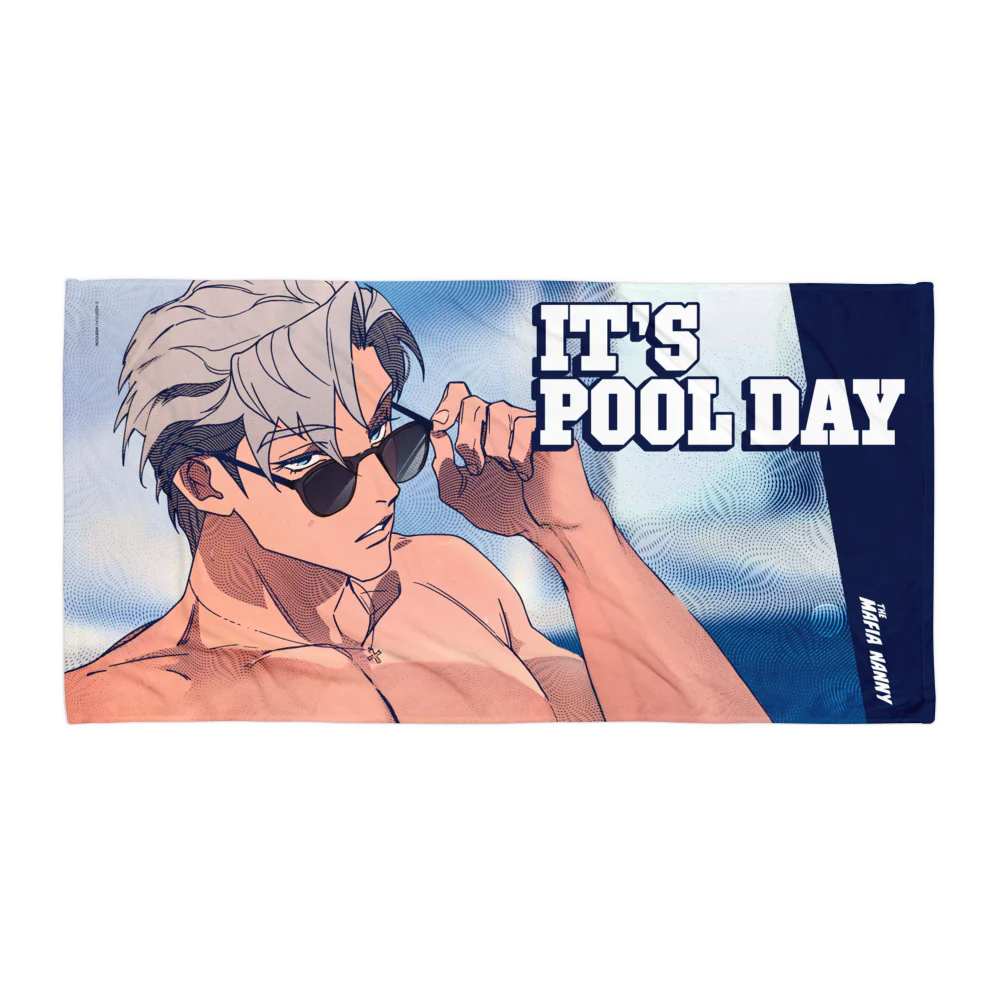 THE MAFIA NANNY - POOL DAY BEACH TOWEL