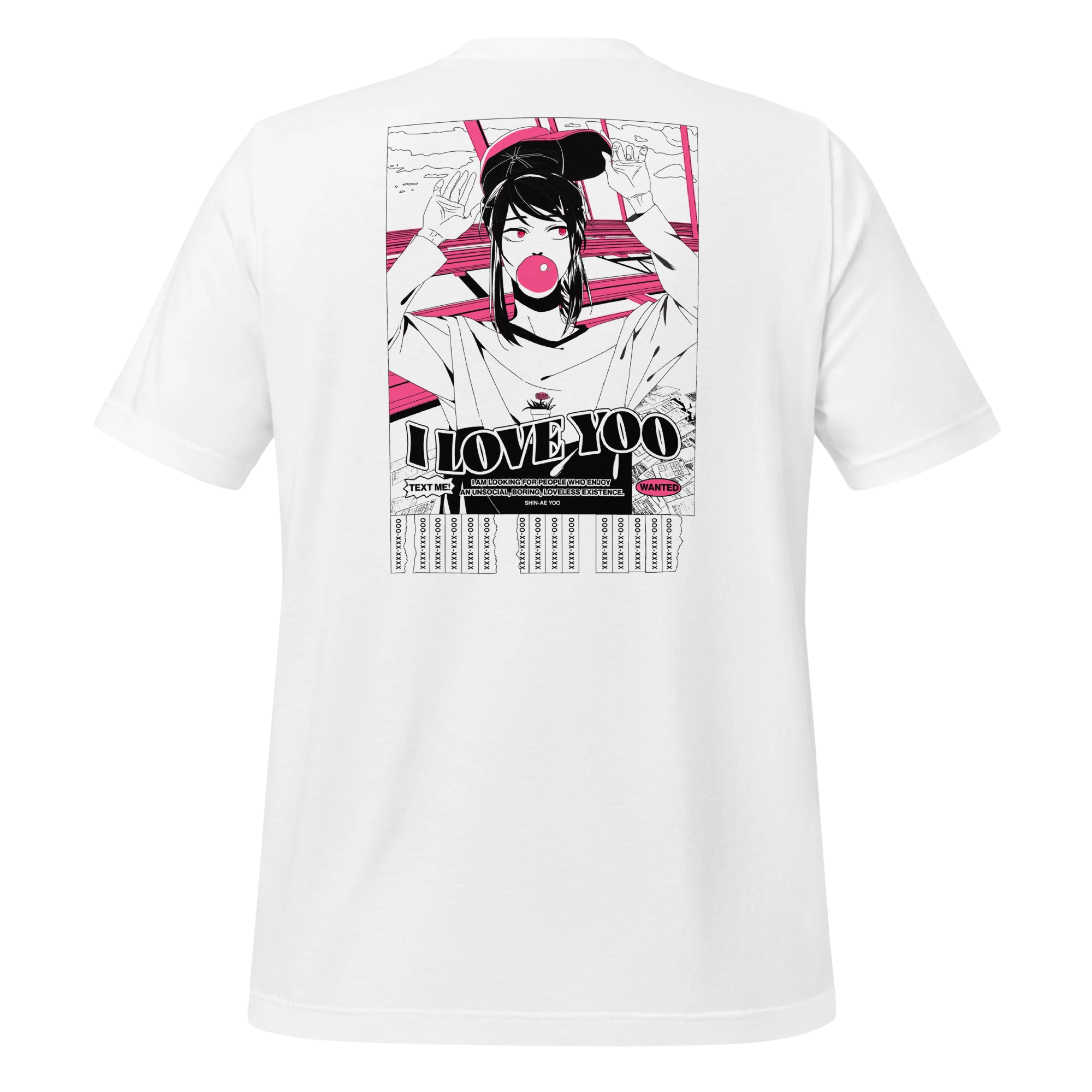 I LOVE YOO - TEXT ME UNISEX T-SHIRT